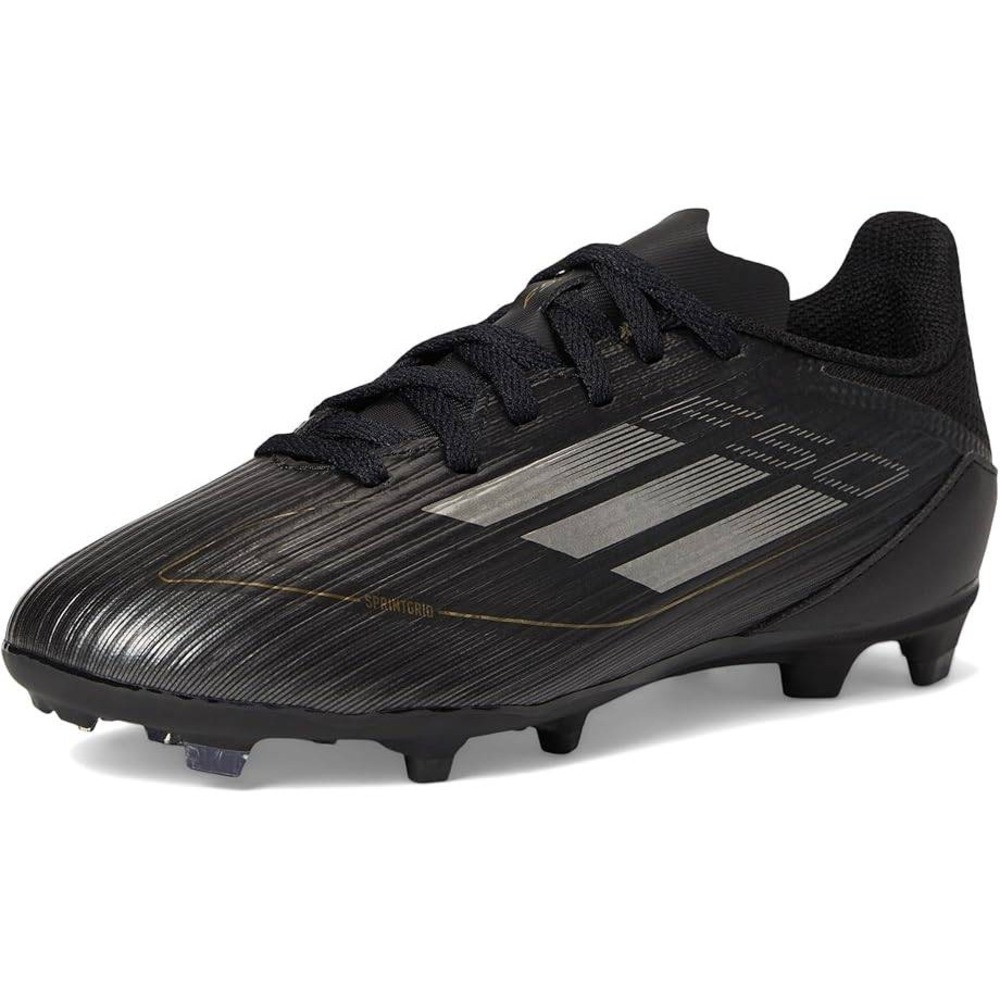 Adidas F50 League FG MG Soccer Football‎ Cleats Black Gold Men 10.5